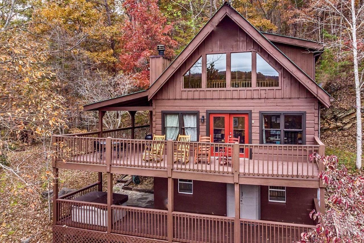 Pigeon Forge Scenic Solitude With Private Hot Tub! 外观 照片