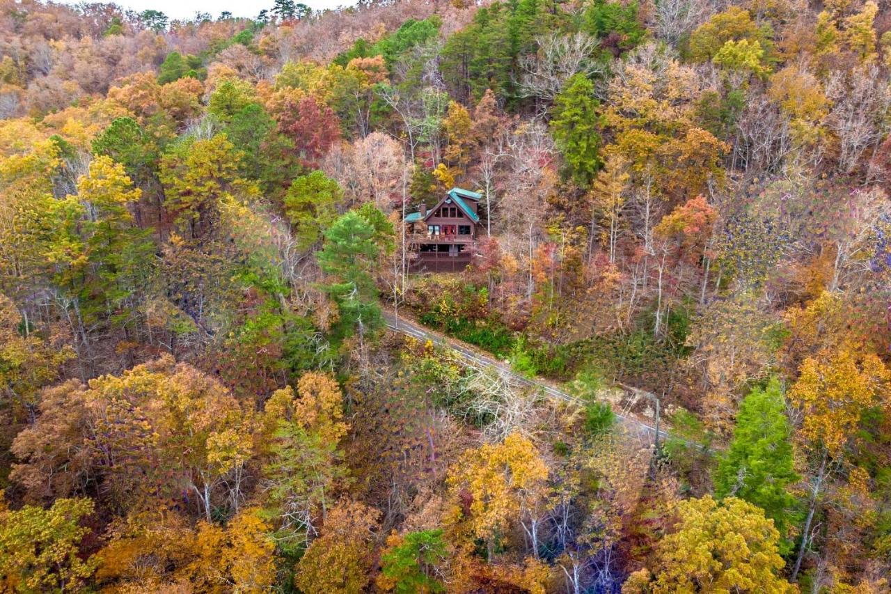 Pigeon Forge Scenic Solitude With Private Hot Tub! 外观 照片
